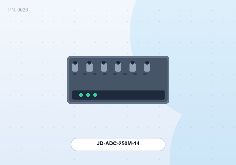 巨点 250MS/s 14bit ADC 转换盒